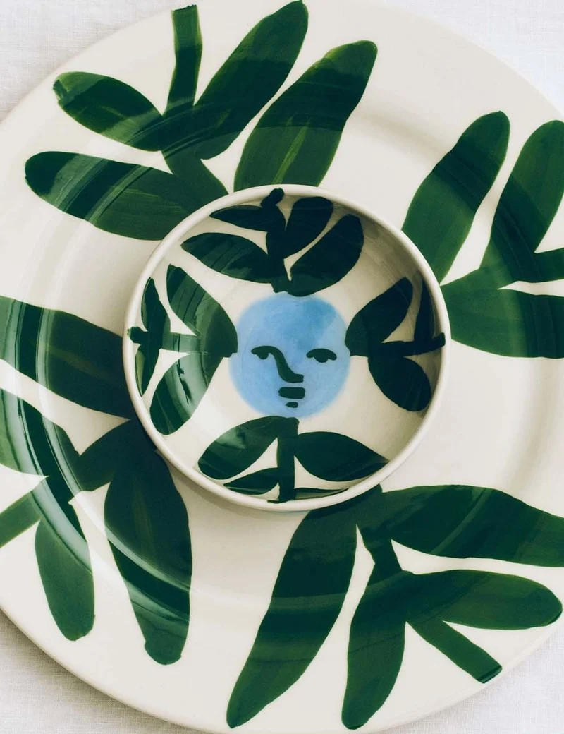 Cuenco La Pittura Moon Face Vine Ø12