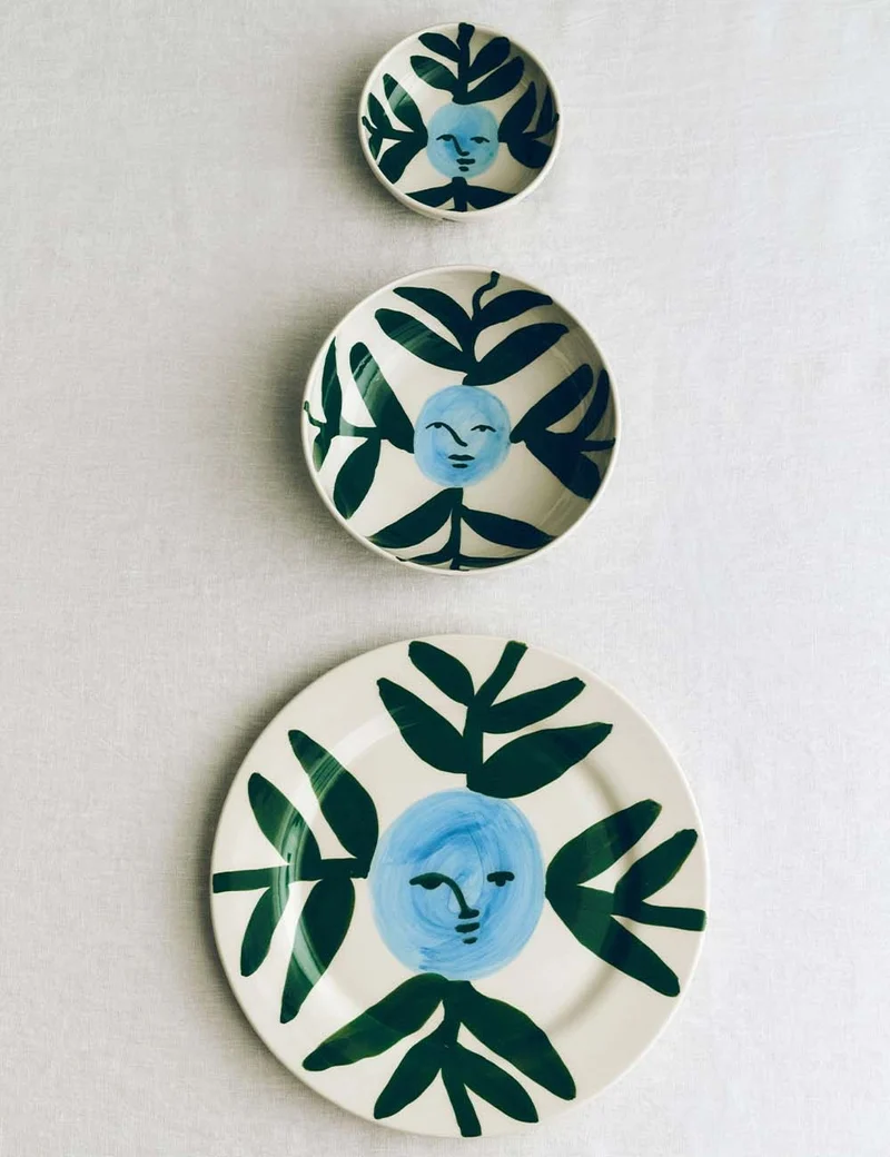 Cuenco La Pittura Moon Face Vine Ø12