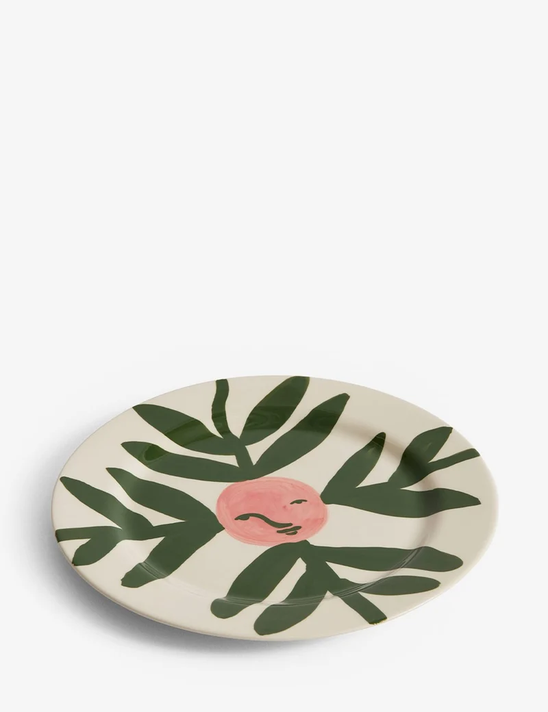 Plato La Pittura Blush Face Vine Ø24