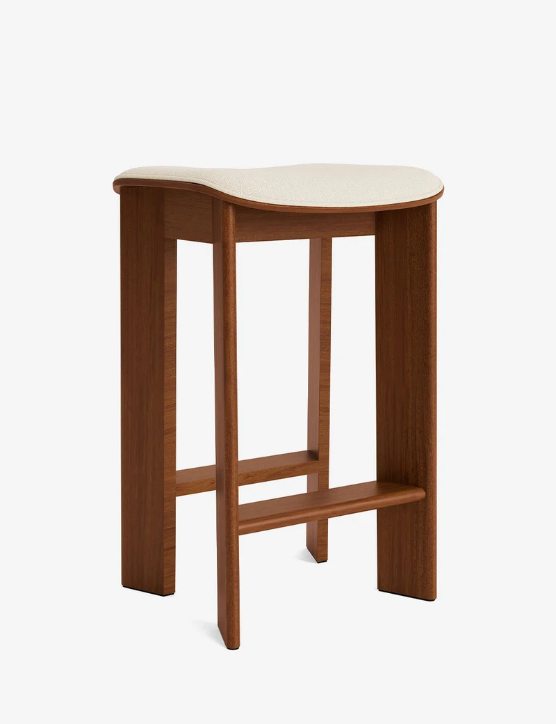 Taburte alto Chisel 30 tapizado
