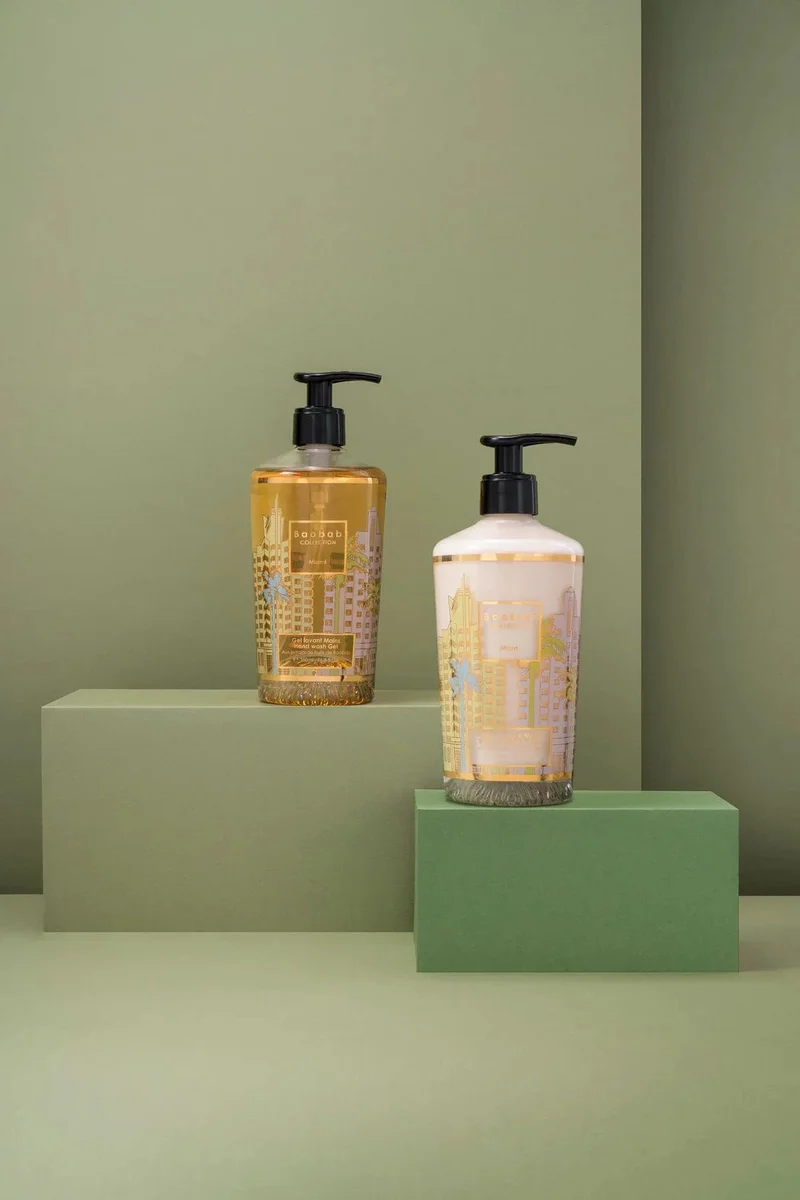 Coffret Cadeau Miami Lotion Corps & Mains et Gel Lavant Mains