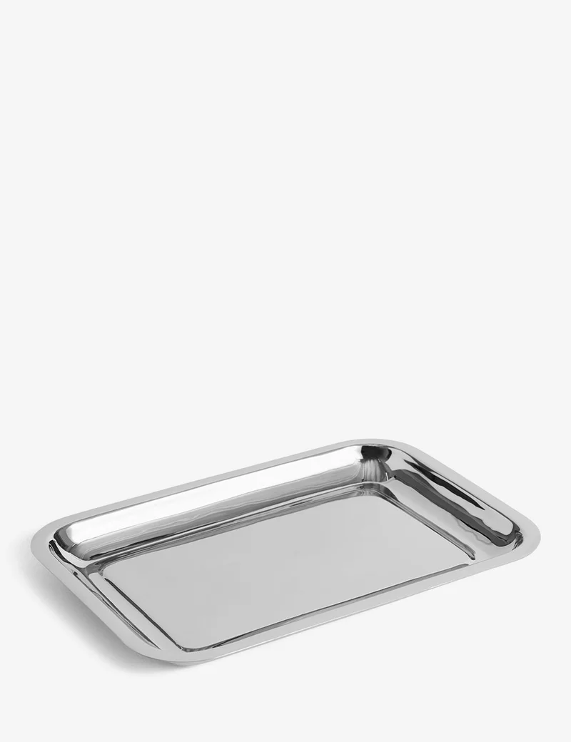 Bandeja rectangular acero Essential