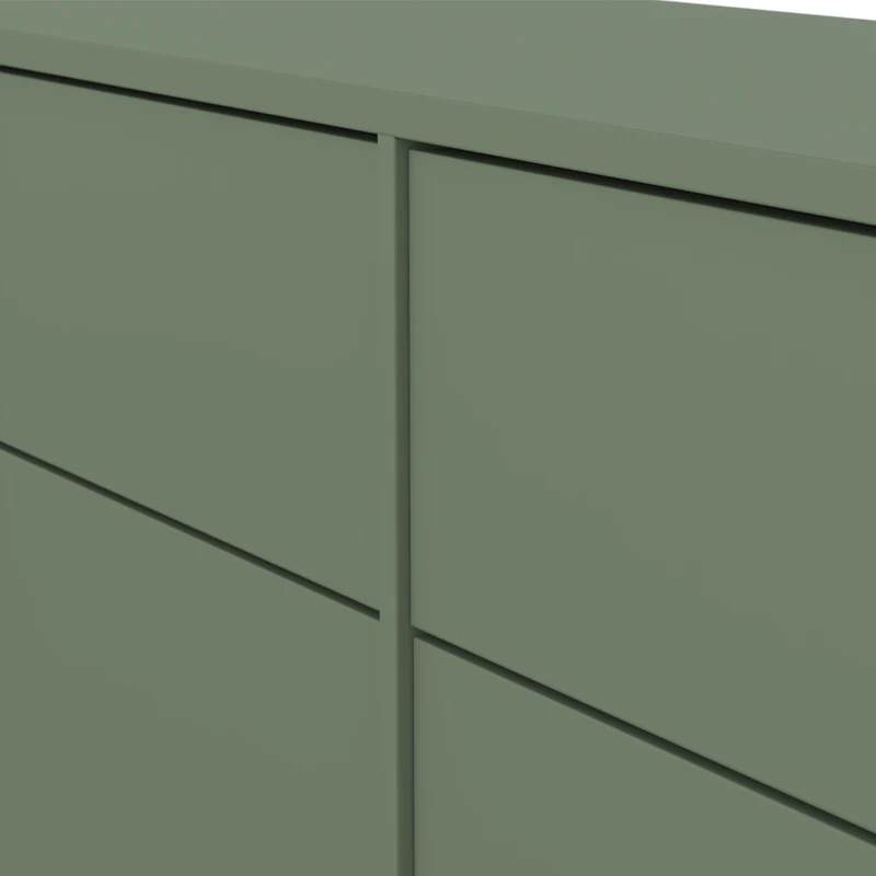 Buffet 4 portes 2 tiroirs Loa Vert