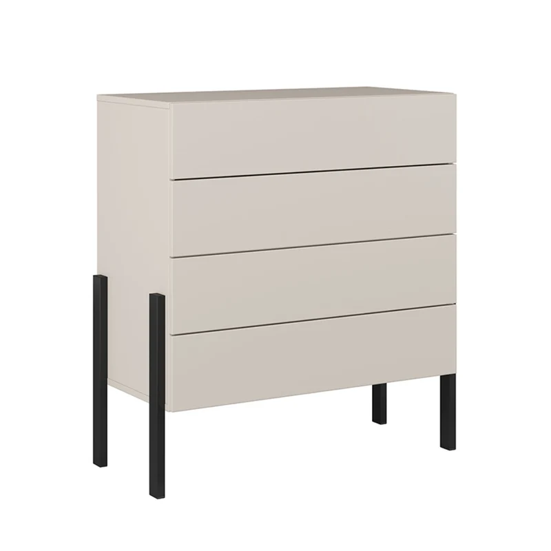 Commode 4 tiroirs Bérénice Cachemire