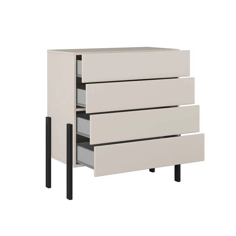Commode 4 tiroirs Bérénice Cachemire
