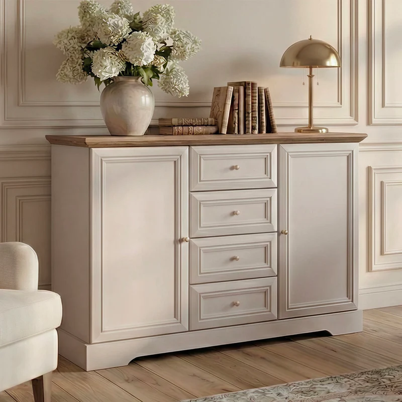 Buffet 2 portes 4 tiroirs Dulci Cachemire et Bois