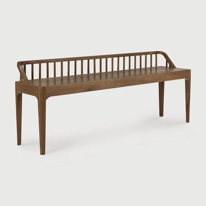 Ethnicraft Banc - Spindle teck recyclé
