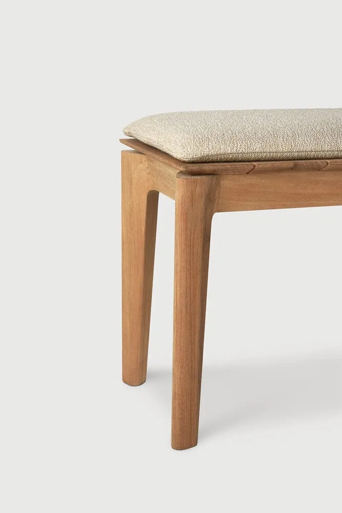 Banc d'extérieur Naturel Bok avec coussin