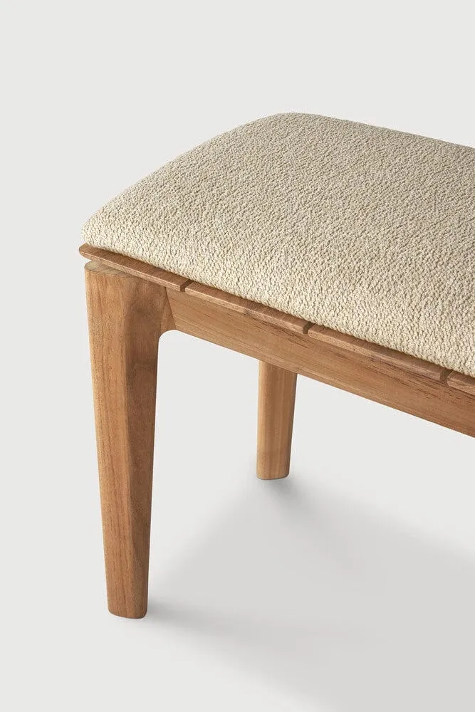 Banc d'extérieur Naturel Bok avec coussin