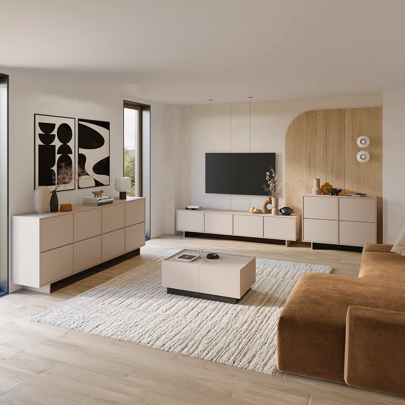 Buffet 4 portes Tadao Cachemire