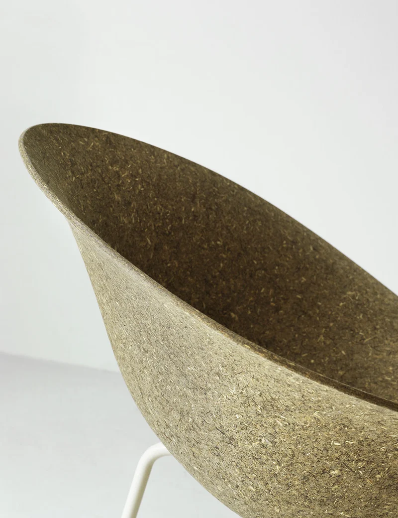 Silla brazos Mat metal