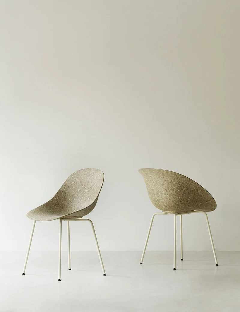 Silla brazos Mat metal