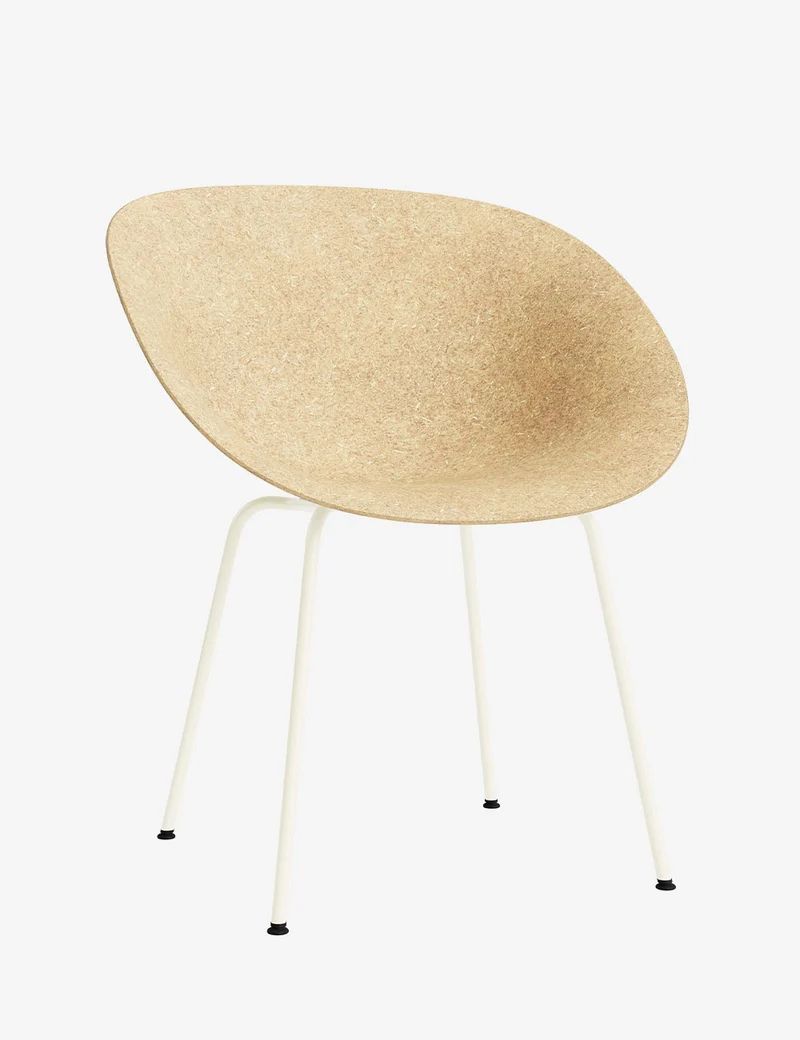 Silla brazos Mat metal