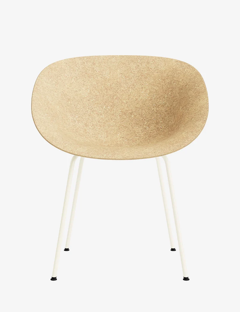 Silla brazos Mat metal