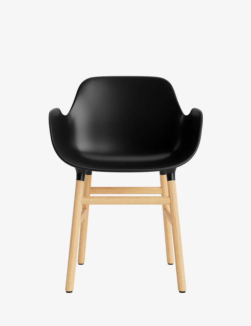 Silla brazos Form madera