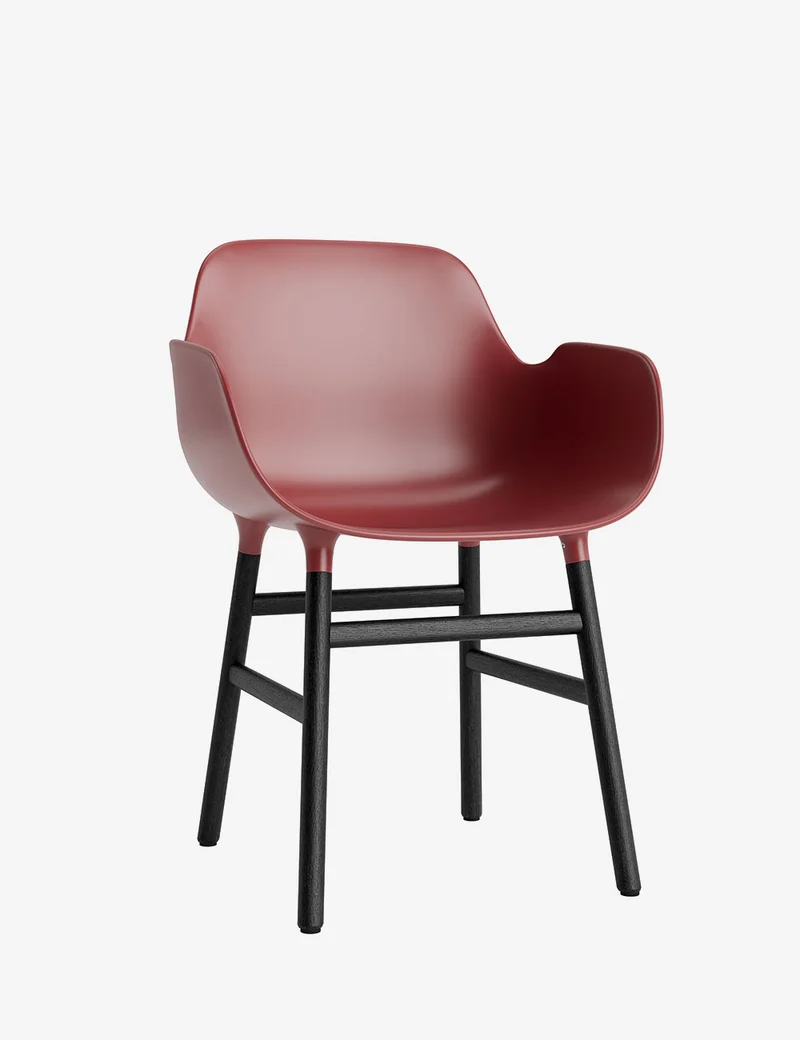 Silla brazos Form madera