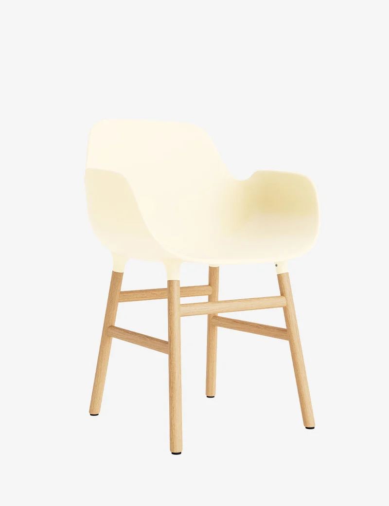 Silla brazos Form madera
