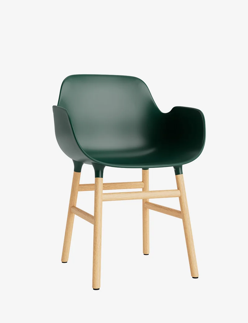 Silla brazos Form madera