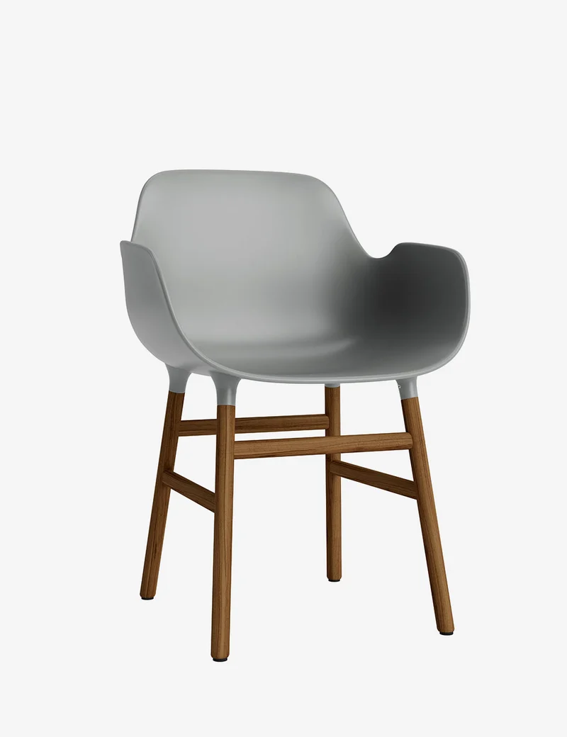 Silla brazos Form madera