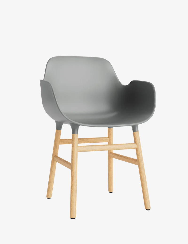 Silla brazos Form madera