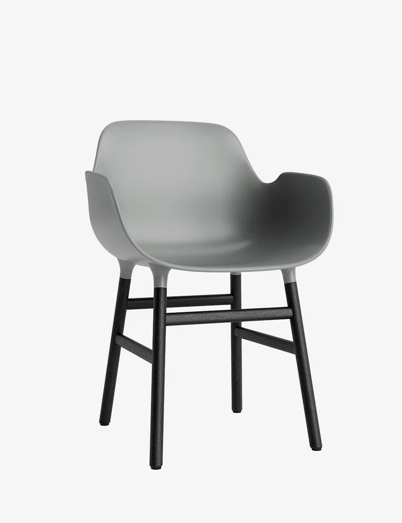 Silla brazos Form madera