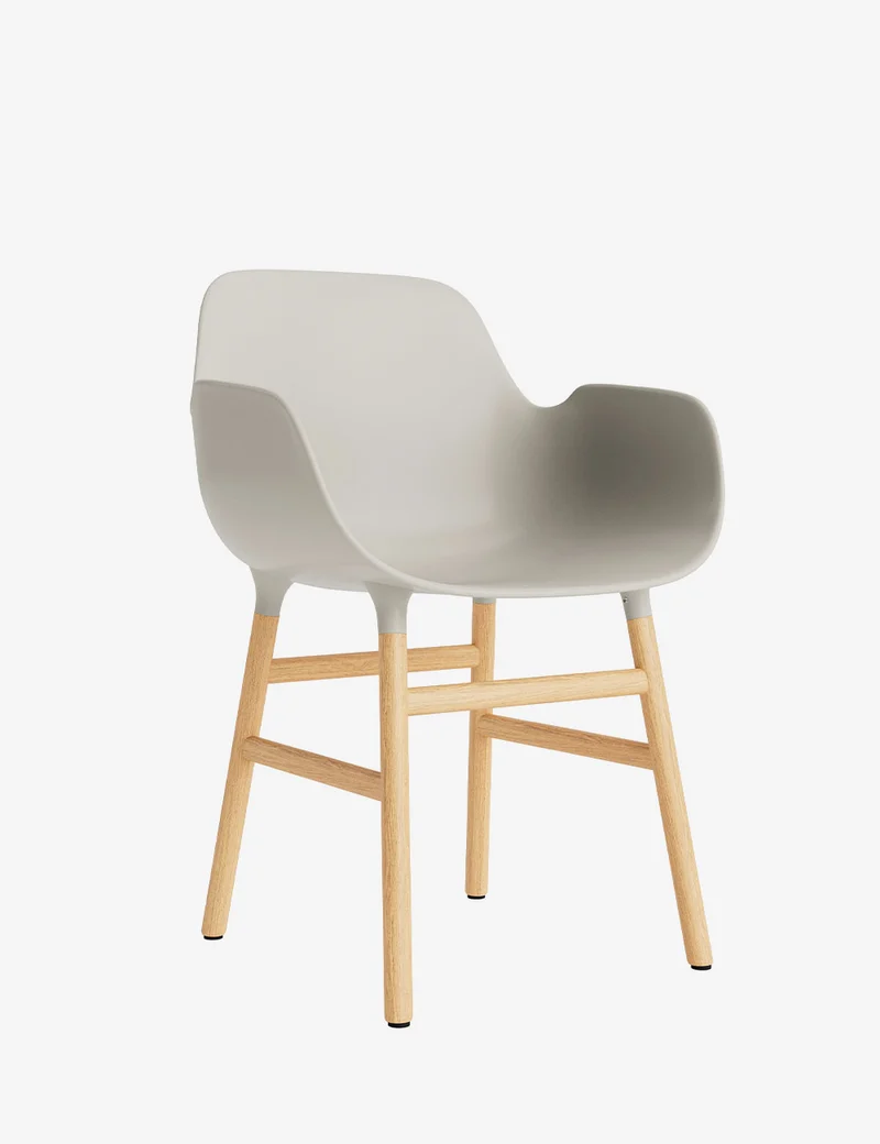 Silla brazos Form madera