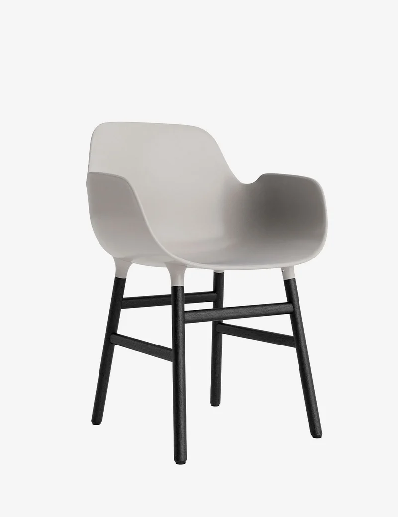 Silla brazos Form madera