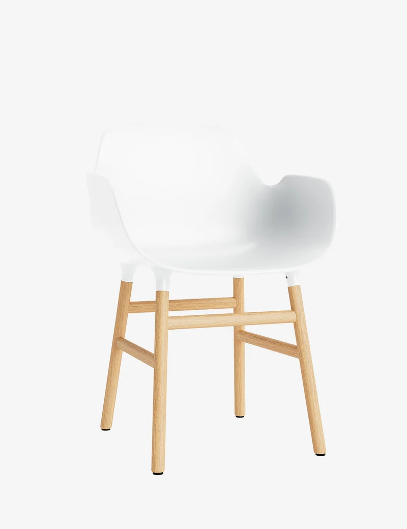 Silla brazos Form madera