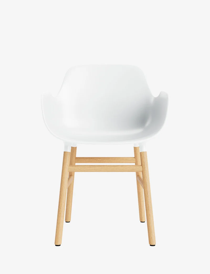 Silla brazos Form madera