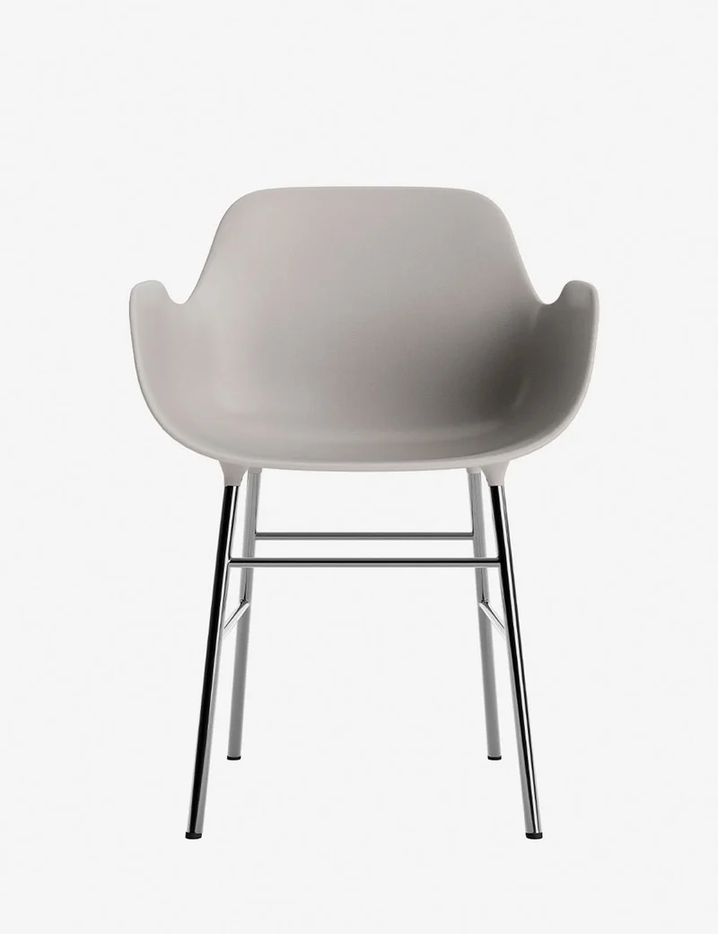 Silla brazos Form metal