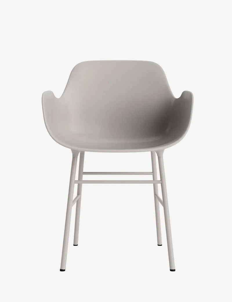 Silla brazos Form metal
