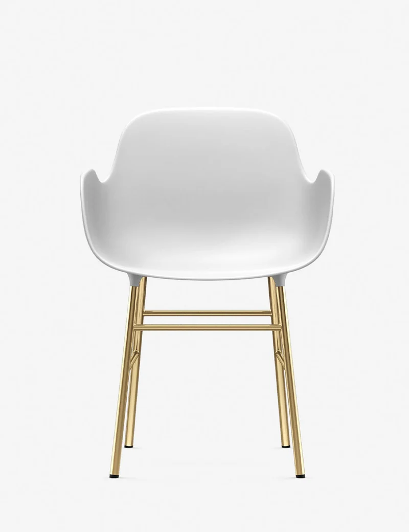 Silla brazos Form metal