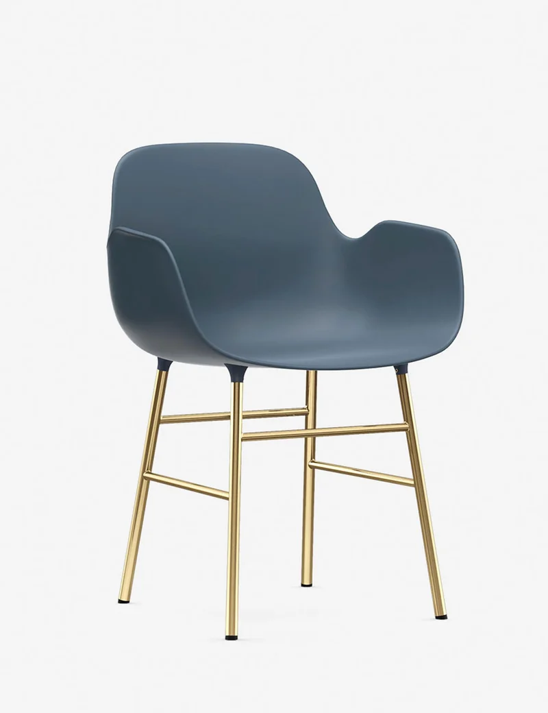 Silla brazos Form metal