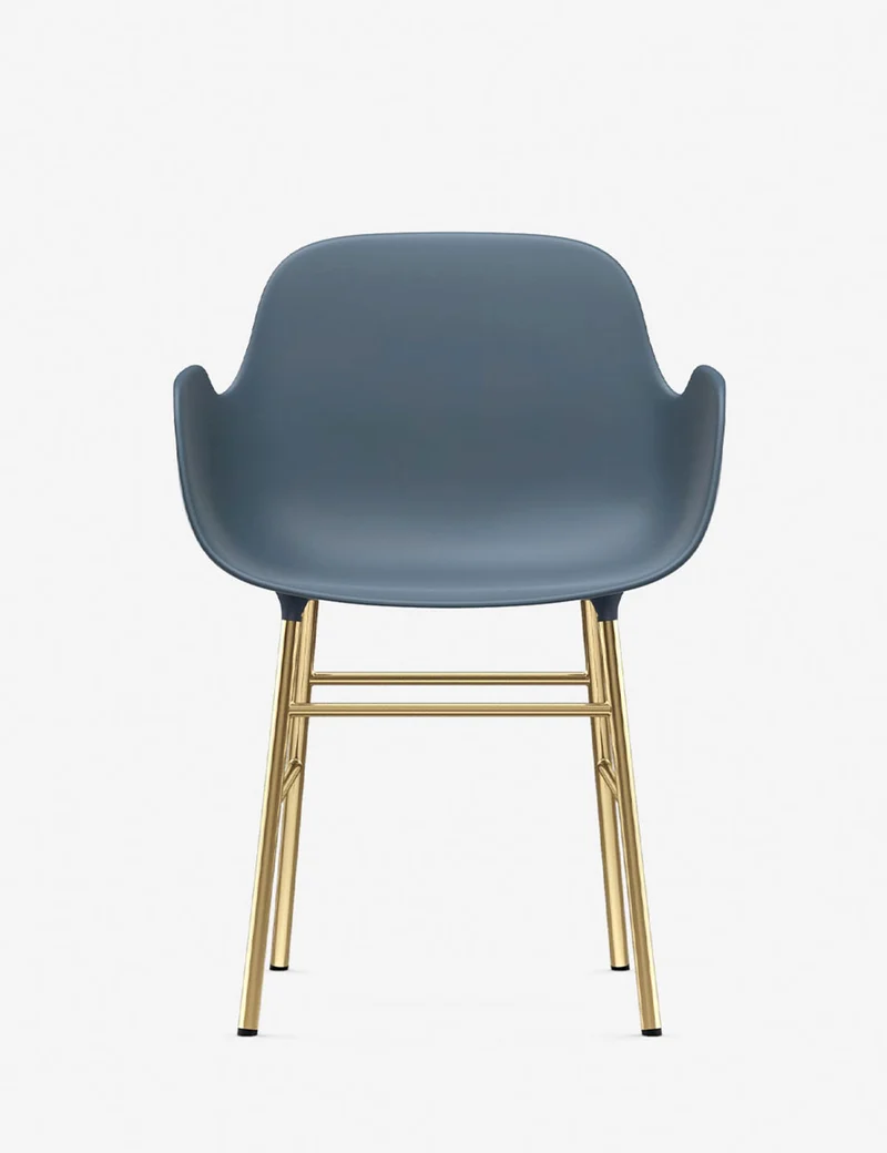 Silla brazos Form metal