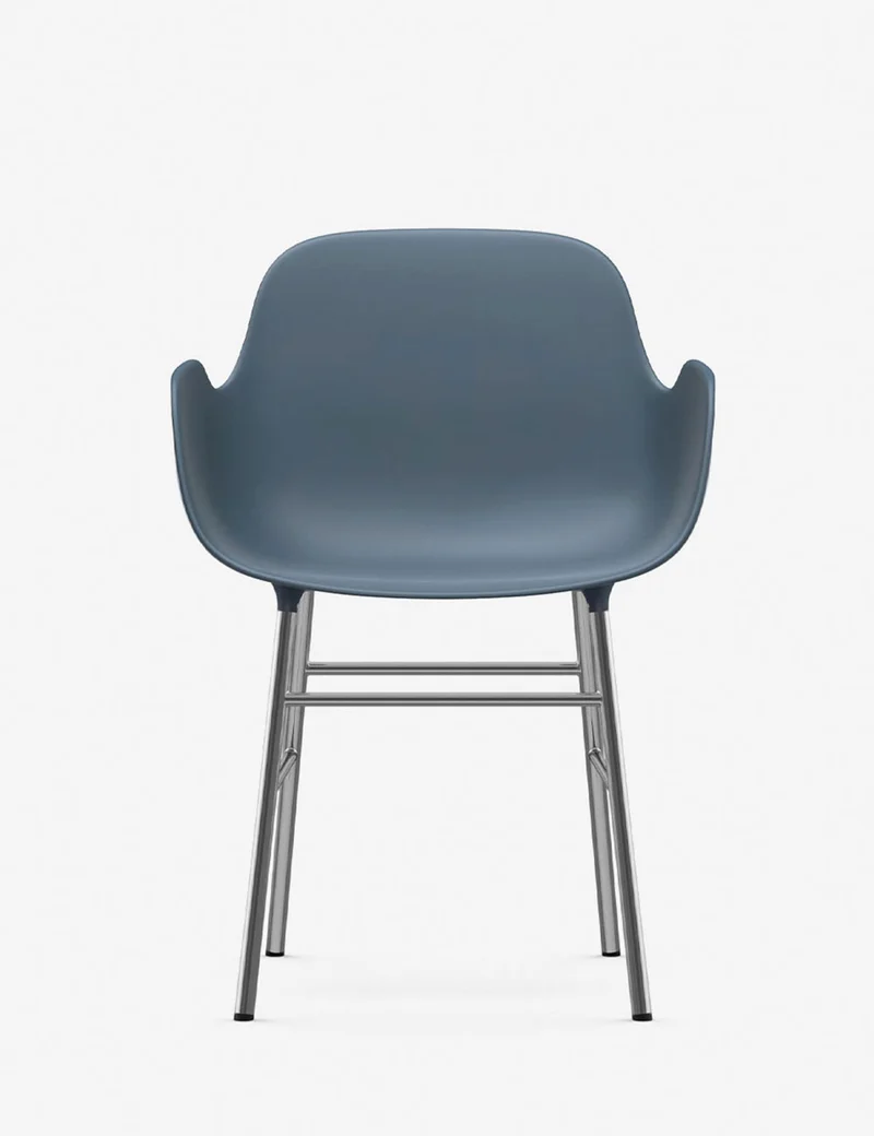 Silla brazos Form metal