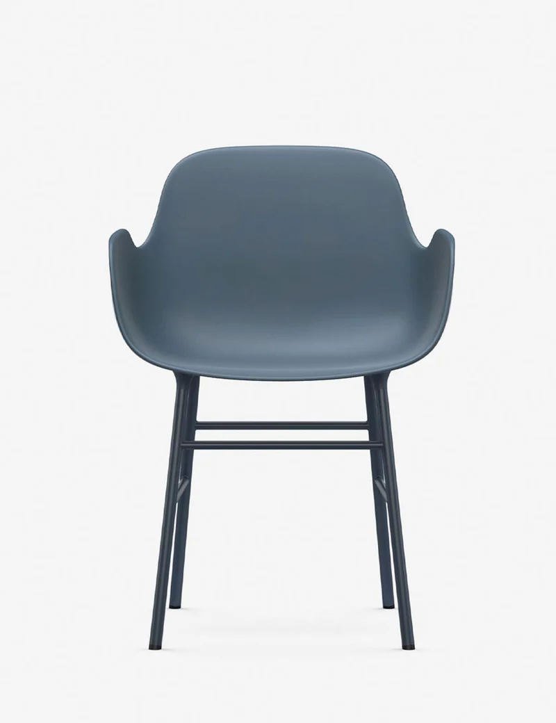 Silla brazos Form metal