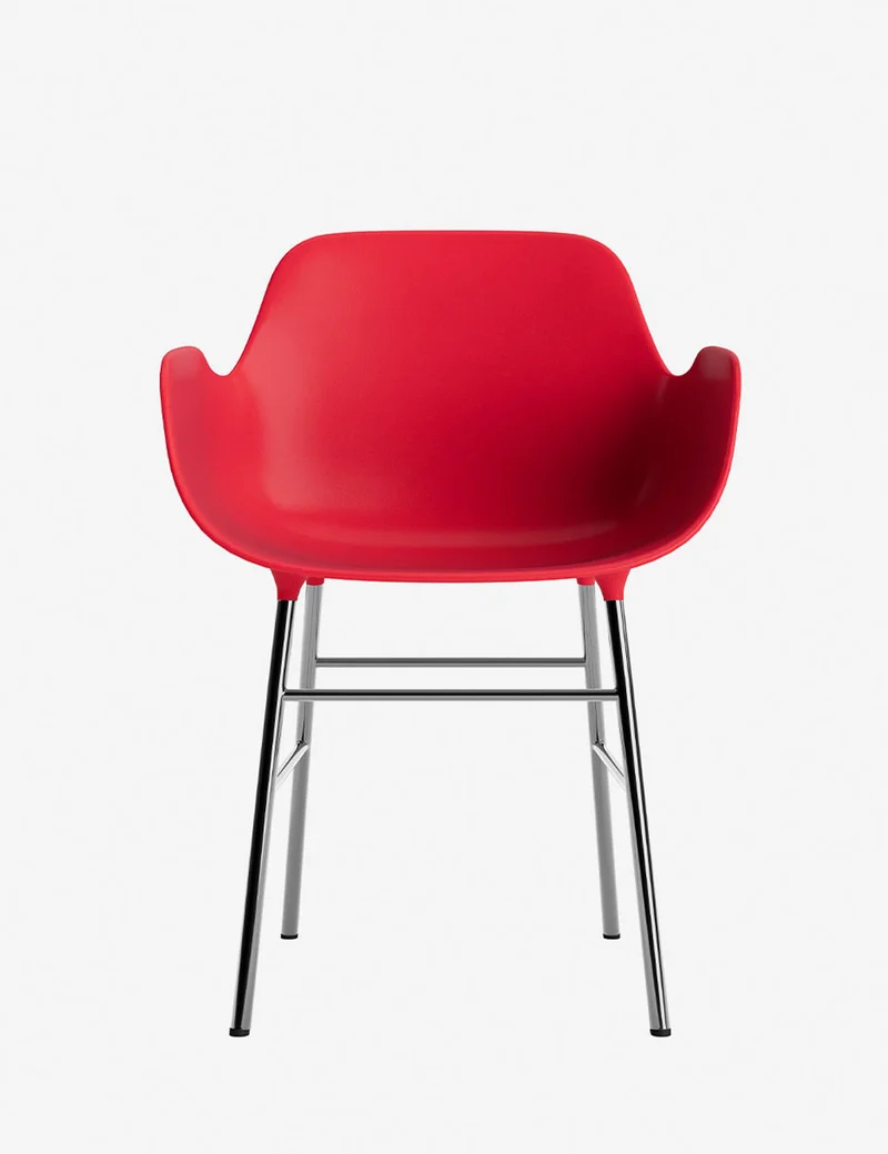 Silla brazos Form metal