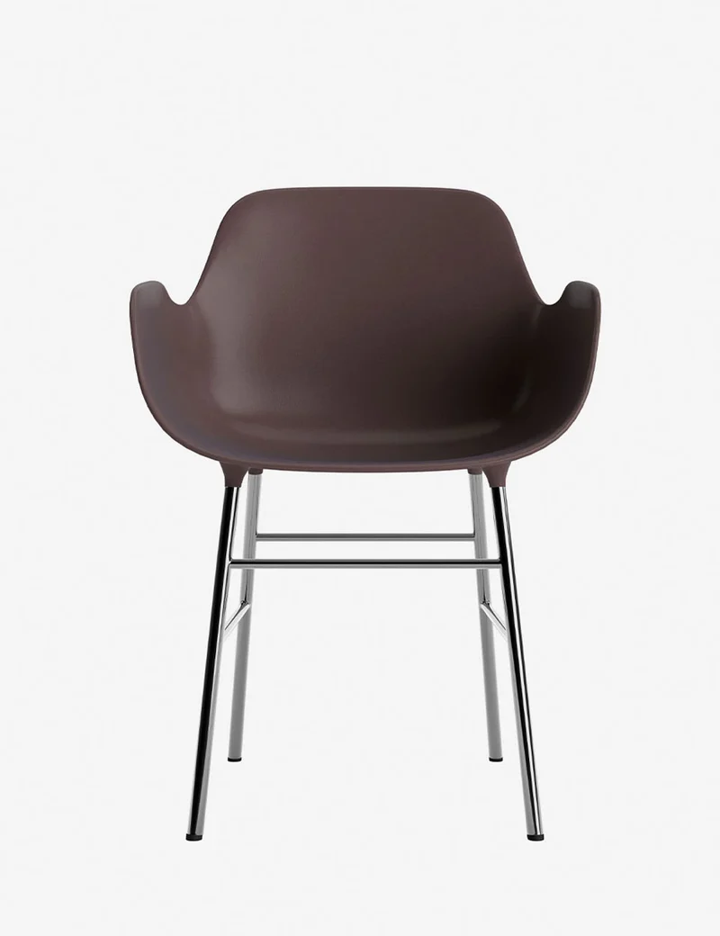 Silla brazos Form metal