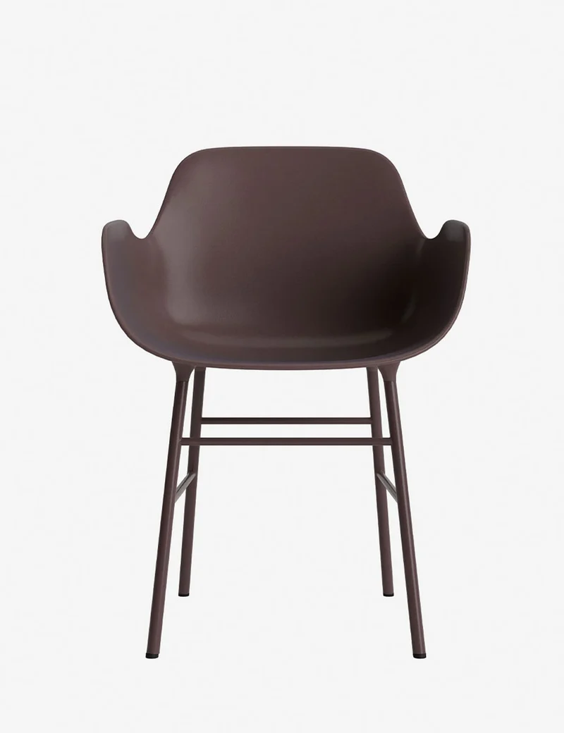 Silla brazos Form metal