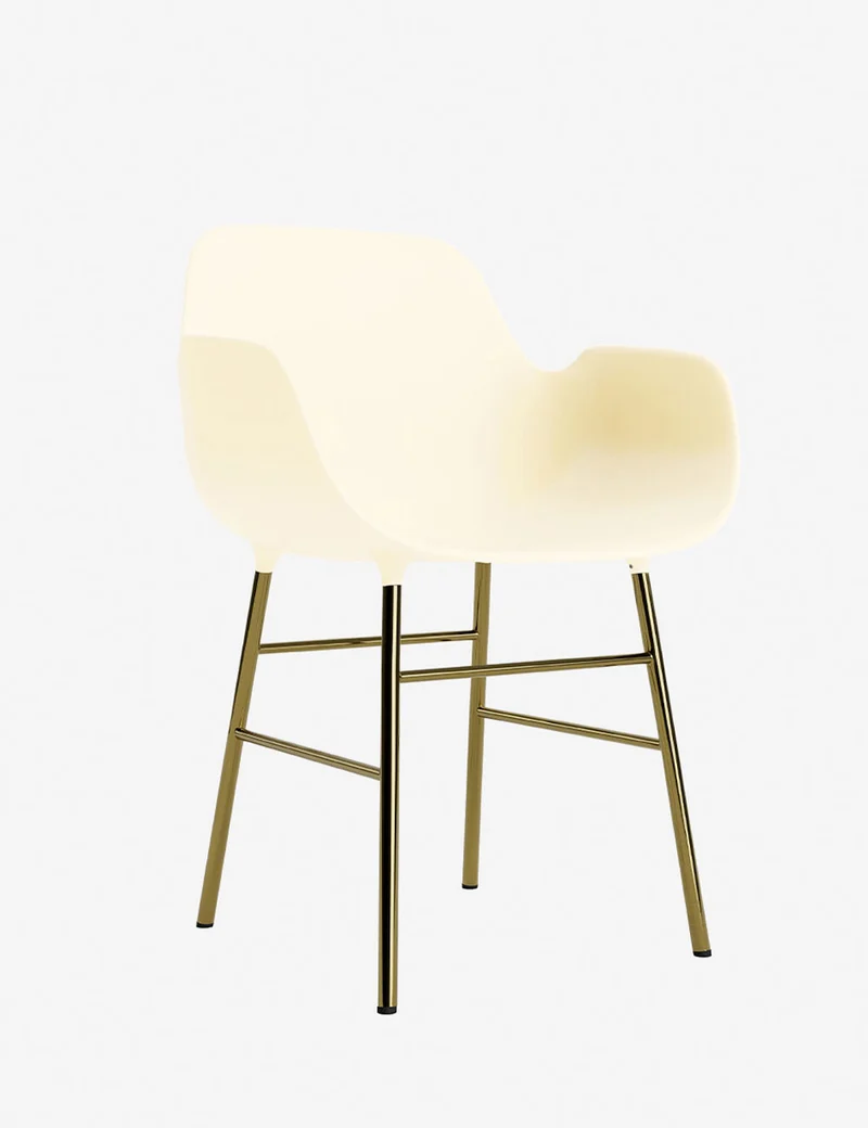 Silla brazos Form metal