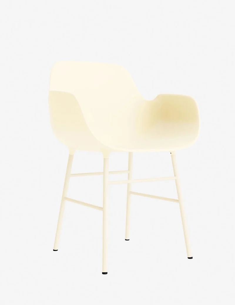 Silla brazos Form metal