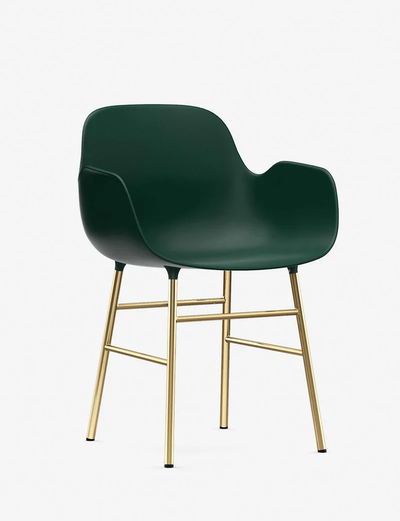 Silla brazos Form metal