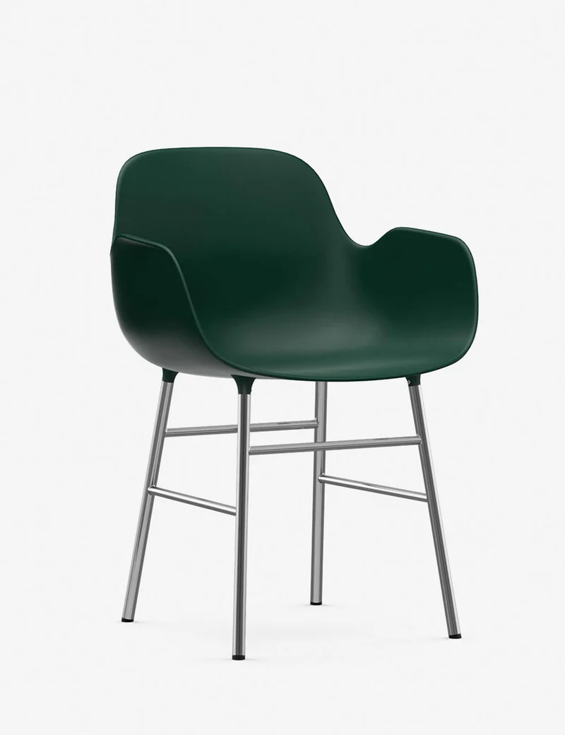 Silla brazos Form metal