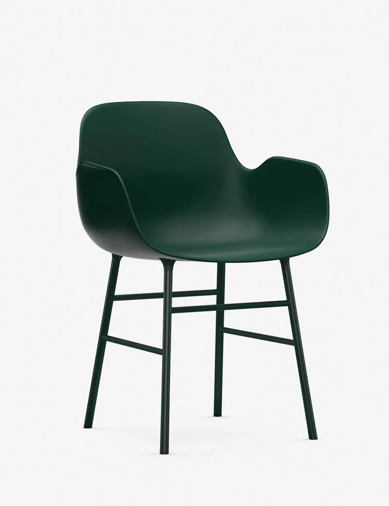 Silla brazos Form metal