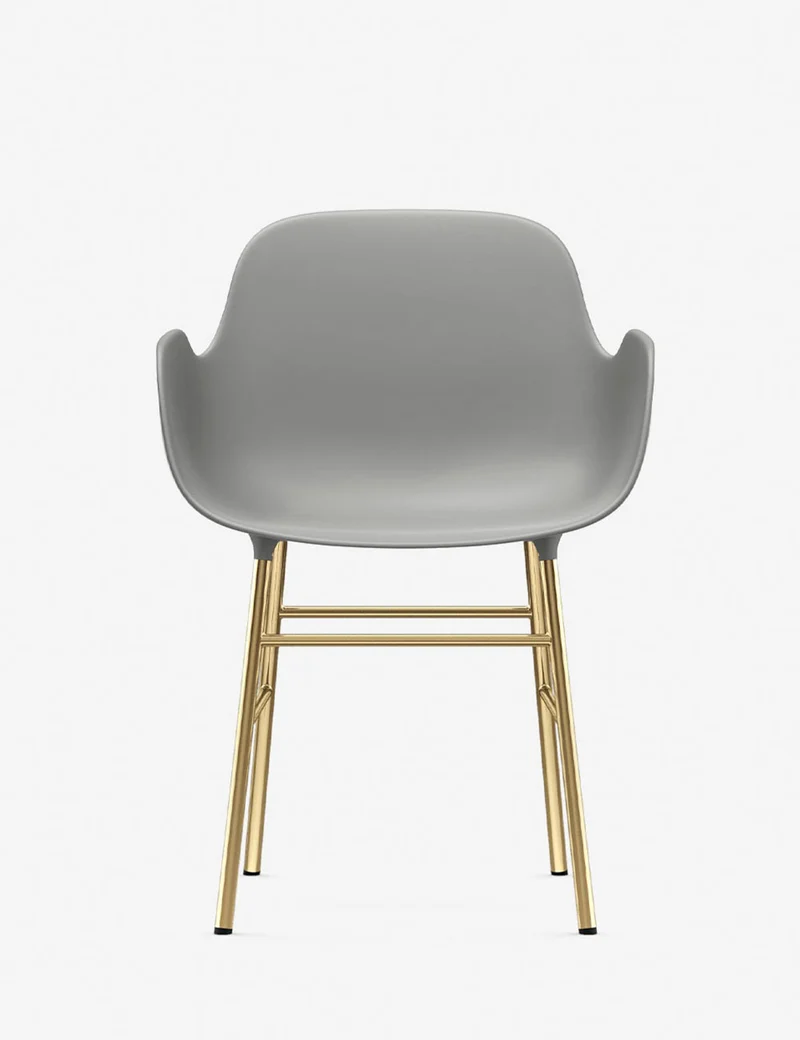 Silla brazos Form metal