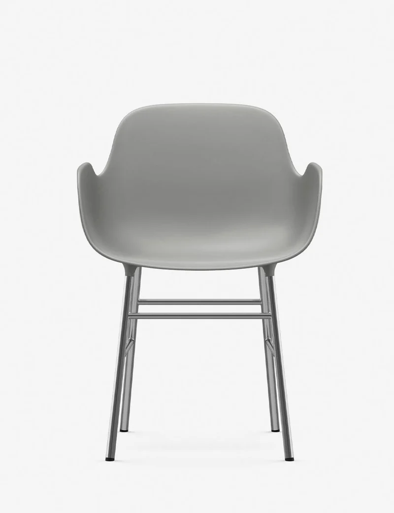 Silla brazos Form metal