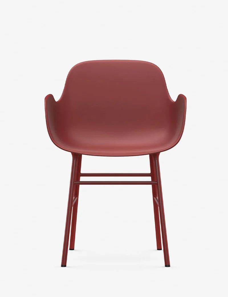 Silla brazos Form metal