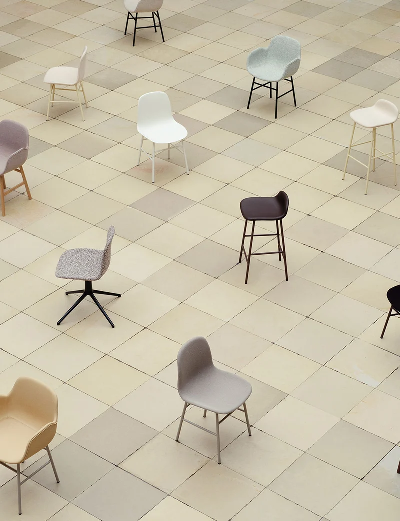 Silla Form metal