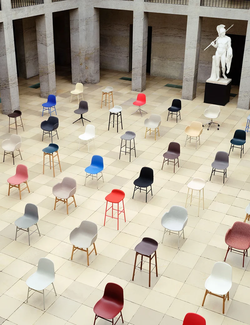 Silla Form metal
