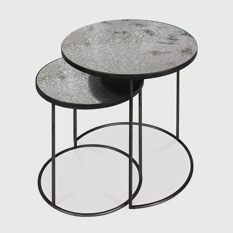 Ethnicraft Table d'Appoint Gigognes – Clair